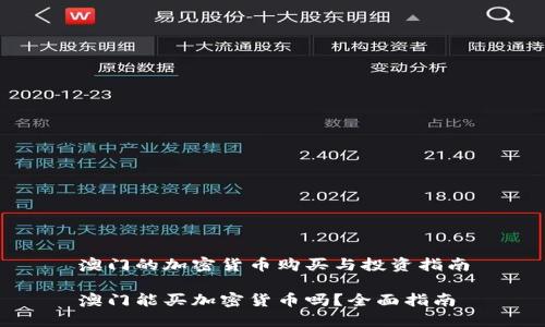 澳门的加密货币购买与投资指南

澳门能买加密货币吗？全面指南