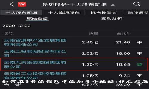 如何在B特派钱包中添加多个地址：详尽指南