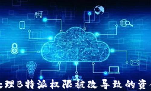 
如何处理B特派权限被改导致的资金问题